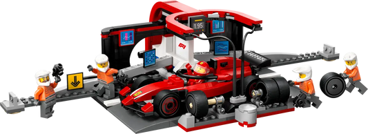 Lego City - F1® Pit Stop & Pit Crew with Ferrari Car