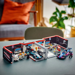 Lego City - F1® Garage & Mercedes-AMG & Alpine Cars