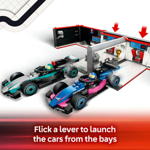 Lego City - F1® Garage & Mercedes-AMG & Alpine Cars