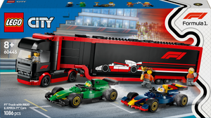 Lego City - F1® Truck with RB20 & AMR24 F1® Cars