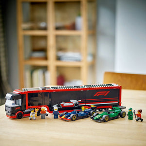 Lego City - F1® Truck with RB20 & AMR24 F1® Cars