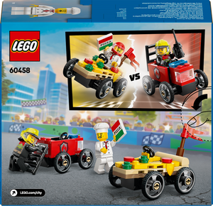 Lego City - Pizza vs. Fire Truck Race Car Pack