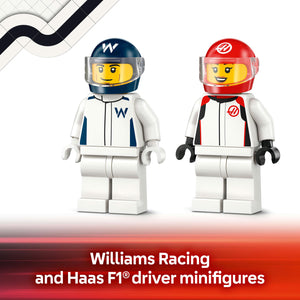 Lego City - F1® Williams Racing & Haas F1® Race Cars