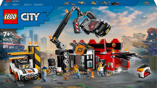 Lego City - Scrapyard with Cars