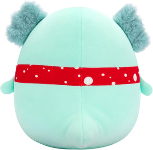 Squishmallows 7.5 Inch - Richie the Teal Axolotl with Red Scarf