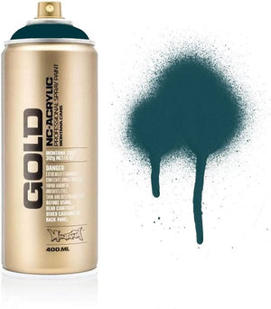 Montana GOLD Spray Paint 400ml - Petrol (G6280)