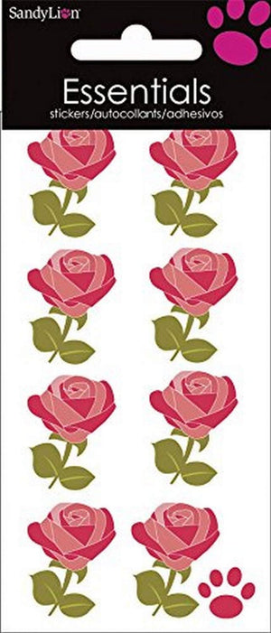 Essentials Sticker Sheet - Red Roses