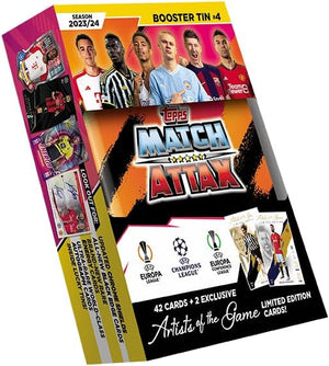 Match Attax Trading Cards 23/24 Booster Tin