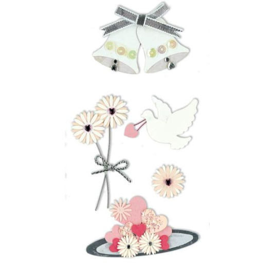 Essentials Stickers - Wedding Bells & Dove