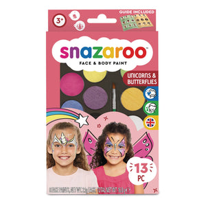 Snazaroo Unicorn/ Butterfly Face Painting Kit