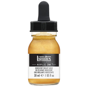 Liquitex Acrylic Ink 30ml - Iridescent Bright Gold