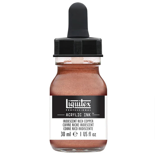 Liquitex Acrylic Ink 30ml - Iridescent Rich Copper