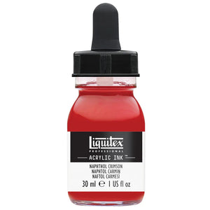 Liquitex Acrylic Ink 30ml - Napthol Crimson