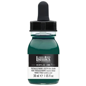 Liquitex Acrylic Ink 30ml - Phthalo Green Blue Shade