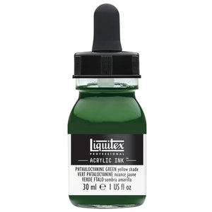 Liquitex Acrylic Ink 30ml - Phthalo Green Yellow Shade