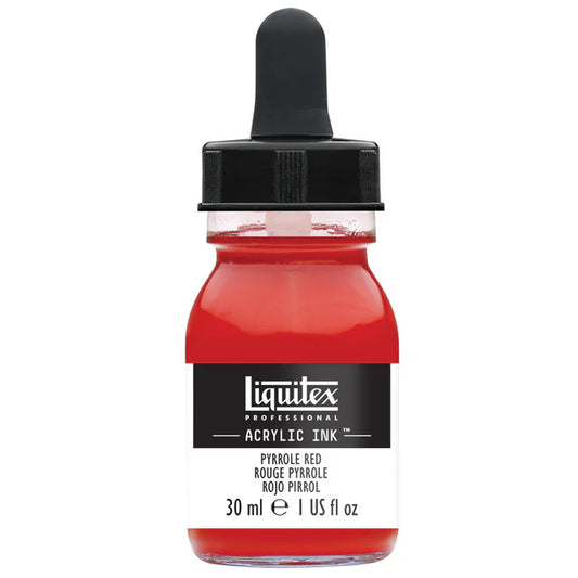 Liquitex Acrylic Ink 30ml - Pyrole Red