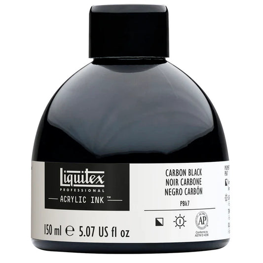 Liquitex Acrylic Ink 150ml - Carbon Black