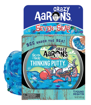 Crazy Aaron's Seven Seas Thinking Putty MEGA Tin 