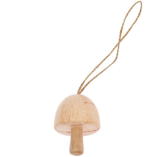 3D MUSHROOM TAG L, WOOD