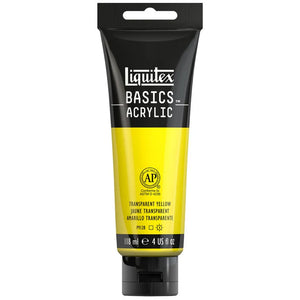 Liquitex Basics Acrylic 118ml - Transparent Yellow