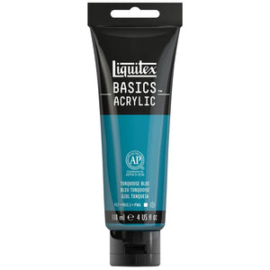 Liquitex Basics Acrylic 118ml - Turquoise Blue