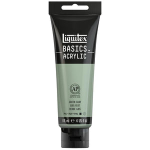 Liquitex Basics Acrylic 118ml - Green Grey