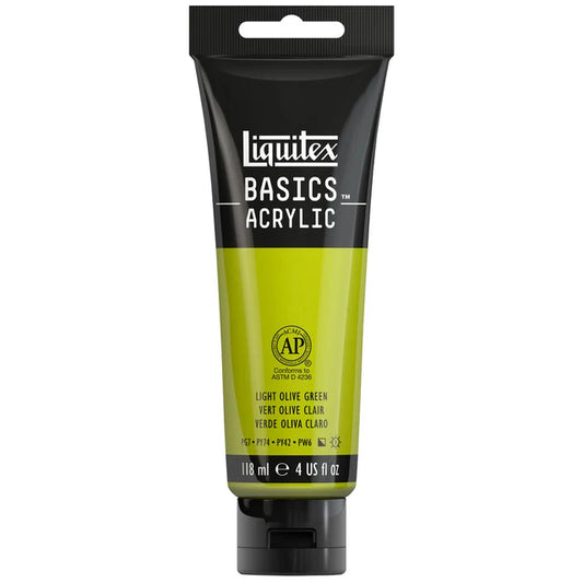 Liquitex Basics Acrylic 118ml - Light Olive Green