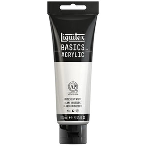 Liquitex Basics Acrylic 118ml - Iridescent White