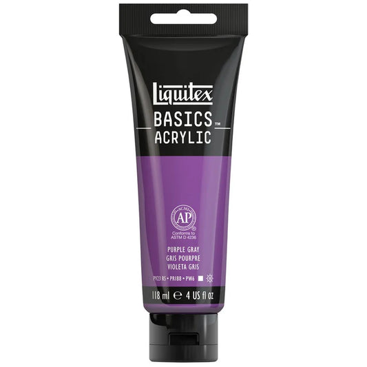 Liquitex Basics Acrylic 118ml - Purple Grey