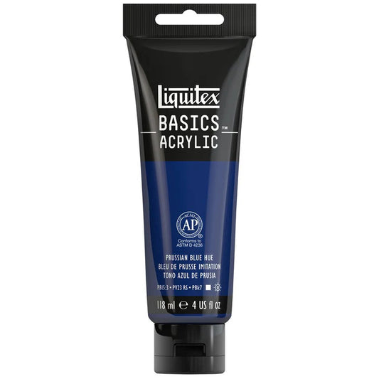 Liquitex Basics Acrylic 118ml - Prussian Blue Hue