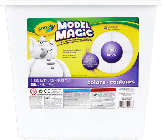 Crayola Model Magic Bucket White 2lb