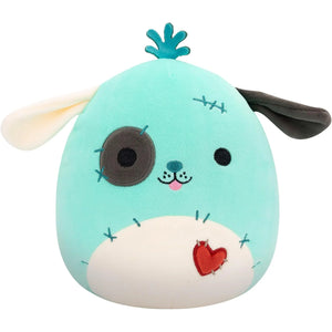 Squishmallows 7.5 Inch - Dookdook Light Teal Patchwork Dog