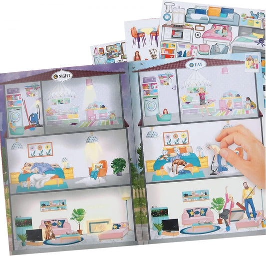 Create your Sweet Home Sticker Book