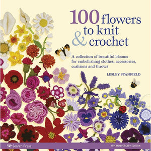 100 Flowers to Knit & Crochet Book