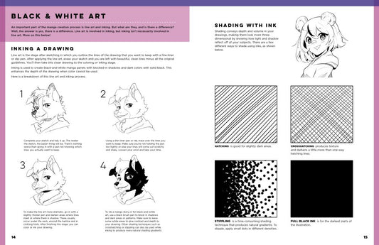 The Art of Drawing Manga Furries Book