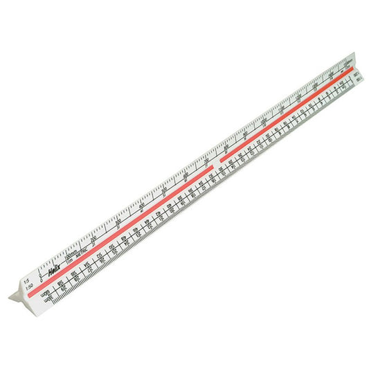 Helix 300mm Metric Triangular Scale Ruler