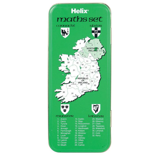 Helix Ireland Maths Set Tin