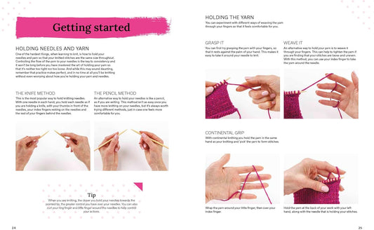 The Beginners Guide to Knitting Book