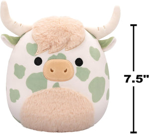 Squishmallows 7.5 Inch - Celestino Sage Green Cow