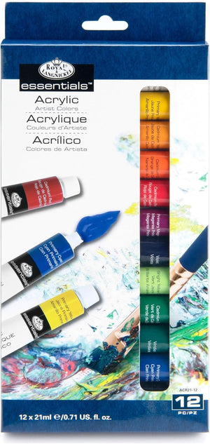 Royal & Langnickel Essentials Acrylic Paint 12 Set