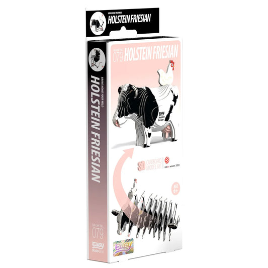 EUGY 079 Holstein Friesian Cow - 3D Model Kit