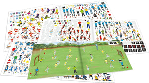 Create Your Football Game Colouring and Sticker Book