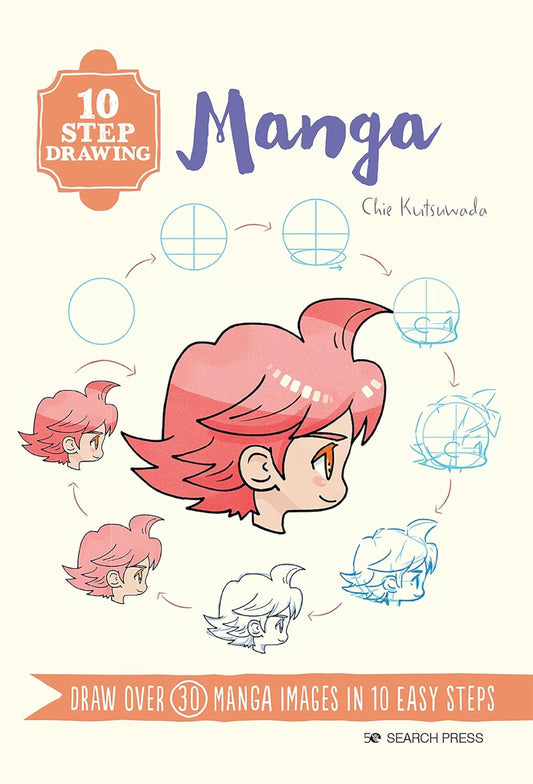 10 Step Drawing Book - Manga