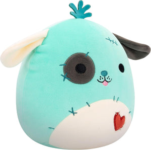 Squishmallows 7.5 Inch - Dookdook Light Teal Patchwork Dog