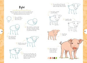 10 Step Drawing: Cute Animals Book