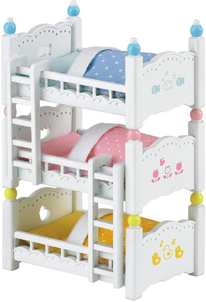 Sylvanian Families Triple Bunk Beds