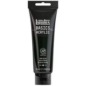 Liquitex Basics Acrylic 118ml - Ivory Black