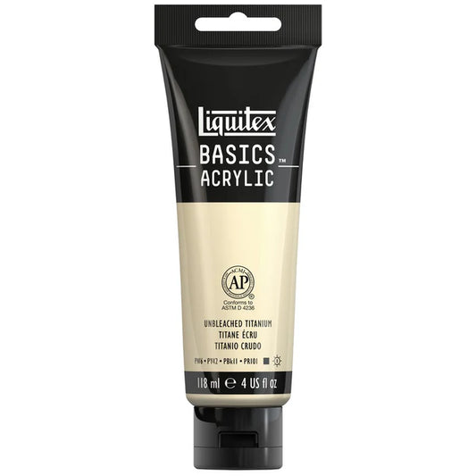 Liquitex Basics Acrylic 118ml - Unbleached Titanium