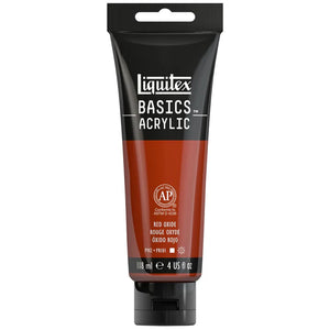 Liquitex Basics Acrylic 118ml - Red Oxide