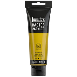 Liquitex Basics Acrylic 118ml - Yellow Oxide